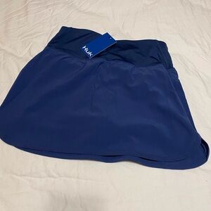 Huk Deep Blue Skort